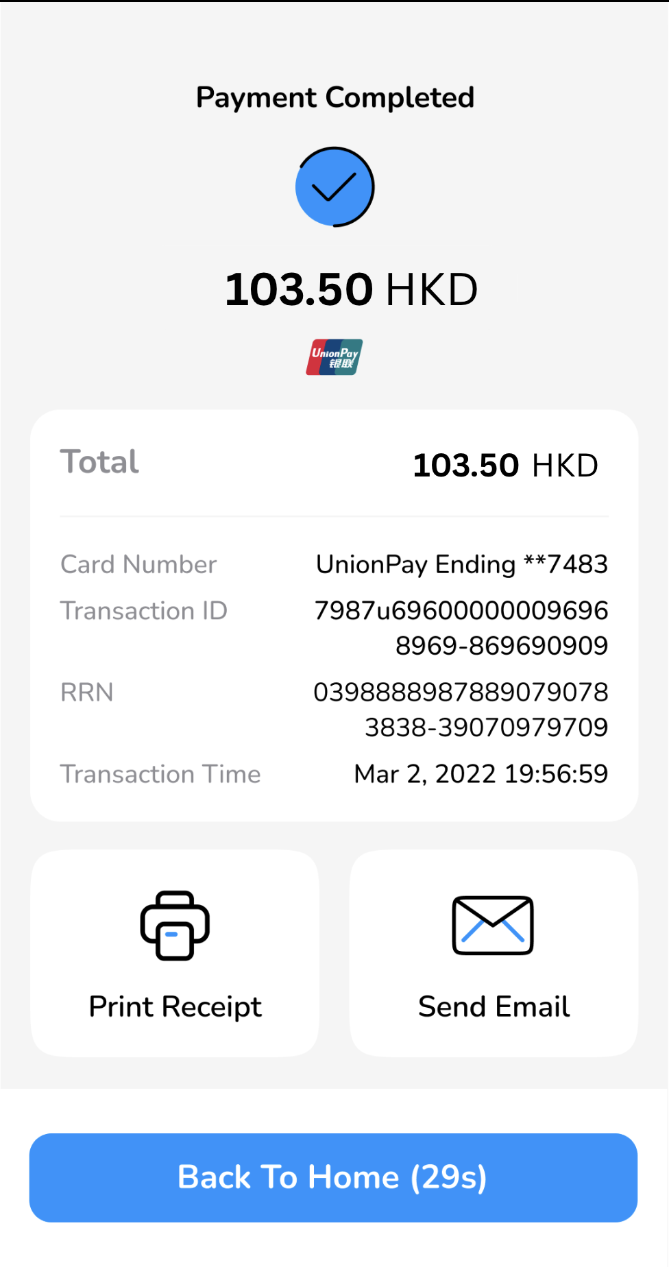 03: Payment is confirmed