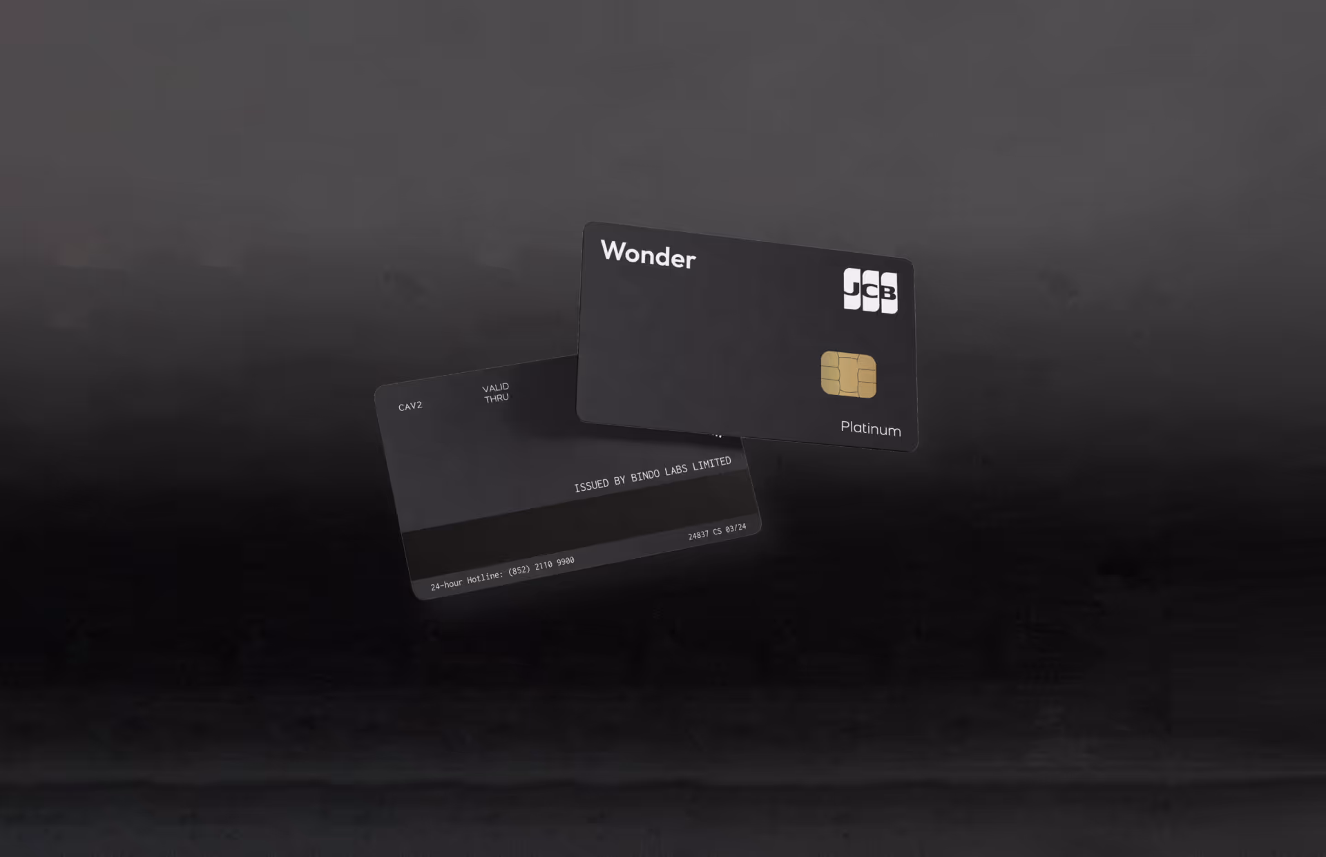 Wonder Card — The World's First JCB Metal Card